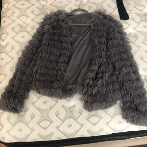 Light Fur Coat